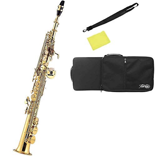 レアカラー Kaerntner ソプラノサックス 管楽器 シルバー ケース付属 41vZF8Q+HVL.jpg